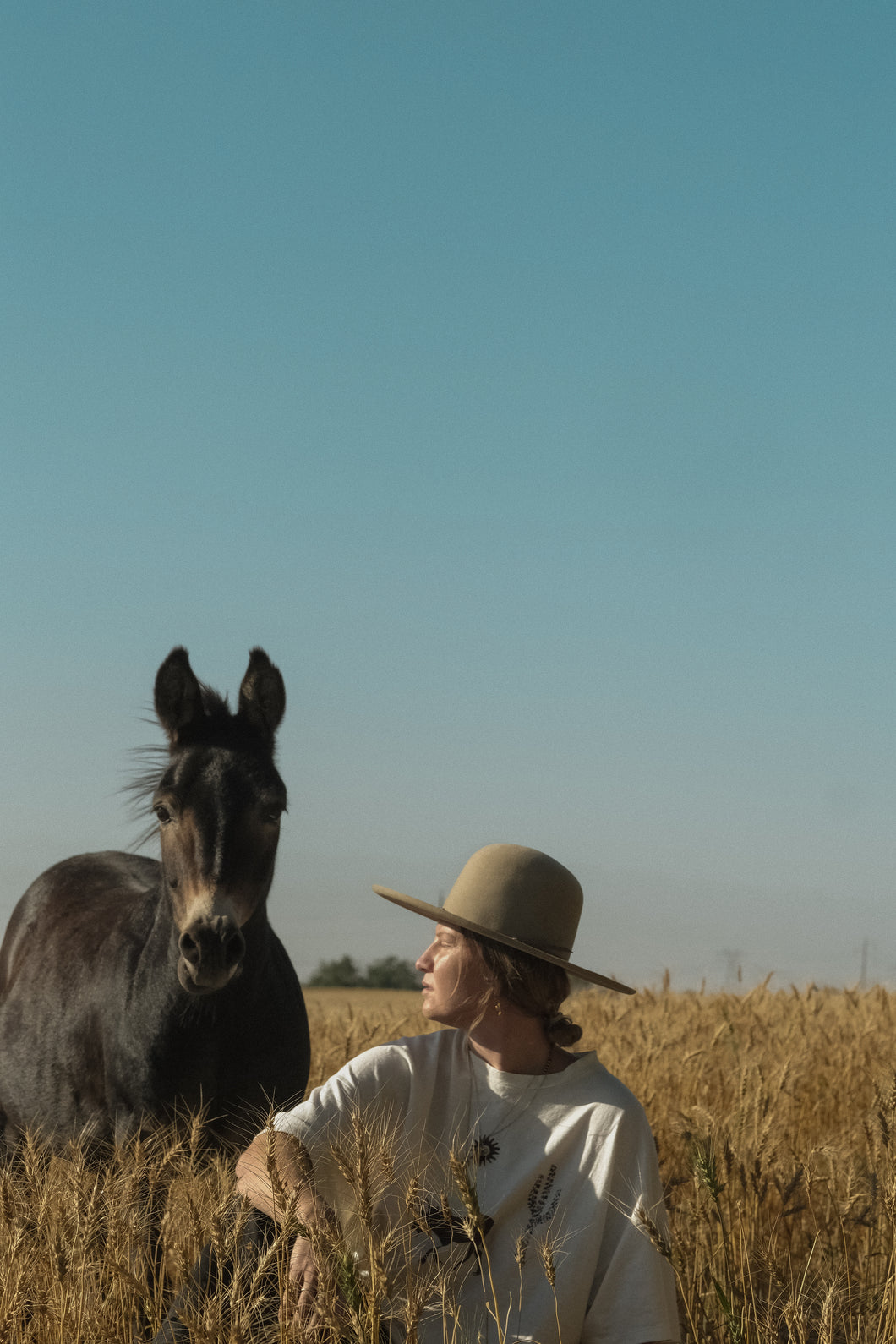 El Burro • hemp/organic cotton artisan t-shirt (size 1)