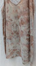Load image into Gallery viewer, Copper Fern• Meadow raw silk short slip dress (size L)
