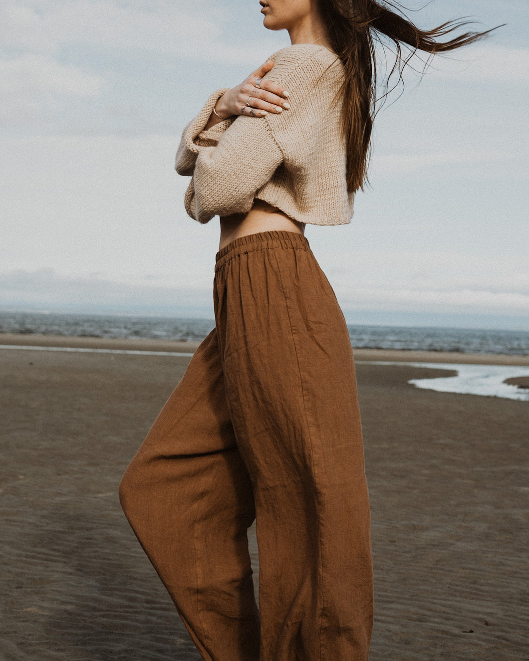 Cacao Linen Pant