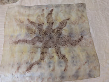 Load image into Gallery viewer, Summer Garden bandana • botanically dyed with flowers
