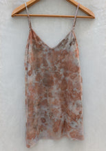 Load image into Gallery viewer, Emberwood • Meadow raw silk short slip dress (size XS)
