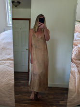 Load image into Gallery viewer, Clay ° luna silk charmeuse slip dress (size XL)
