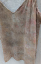 Load image into Gallery viewer, Desert Clay • Meadow raw silk short slip dress (size M)

