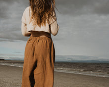 Load image into Gallery viewer, Cacao Linen Pant
