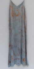 Load image into Gallery viewer, Tidal Canyon ° luna silk charmeuse slip dress (size S)
