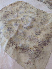 Load image into Gallery viewer, Summer Garden bandana • botanically dyed with flowers
