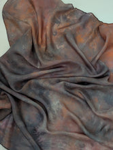 Load image into Gallery viewer, Smoke Rose ° oversized silk bandana
