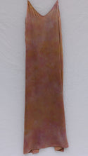 Load image into Gallery viewer, Desert Clay ° luna silk charmeuse slip dress (size L)
