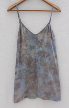 Load image into Gallery viewer, Lavender Fog • Meadow raw silk short slip dress (size M)

