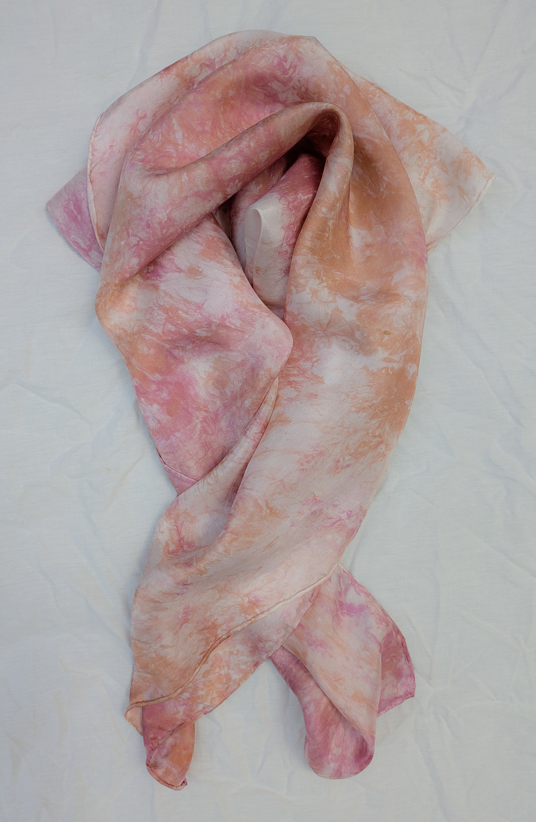 Canyon Rose ° oversized silk bandana