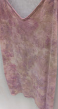 Load image into Gallery viewer, Clay Rose • Meadow raw silk short slip dress (size L)
