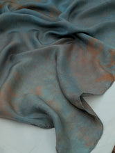 Load image into Gallery viewer, Turquoise Stone ° oversized silk bandana
