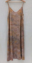 Load image into Gallery viewer, Desert Clay ° luna silk charmeuse slip dress (size L)
