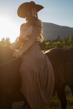 Load image into Gallery viewer, Wild Horses Maxi skirt - Santa Fe (brown)
