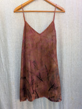 Load image into Gallery viewer, Meadow raw silk short slip dress (size L)
