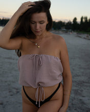 Load image into Gallery viewer, Coco Tie Top in Mauve
